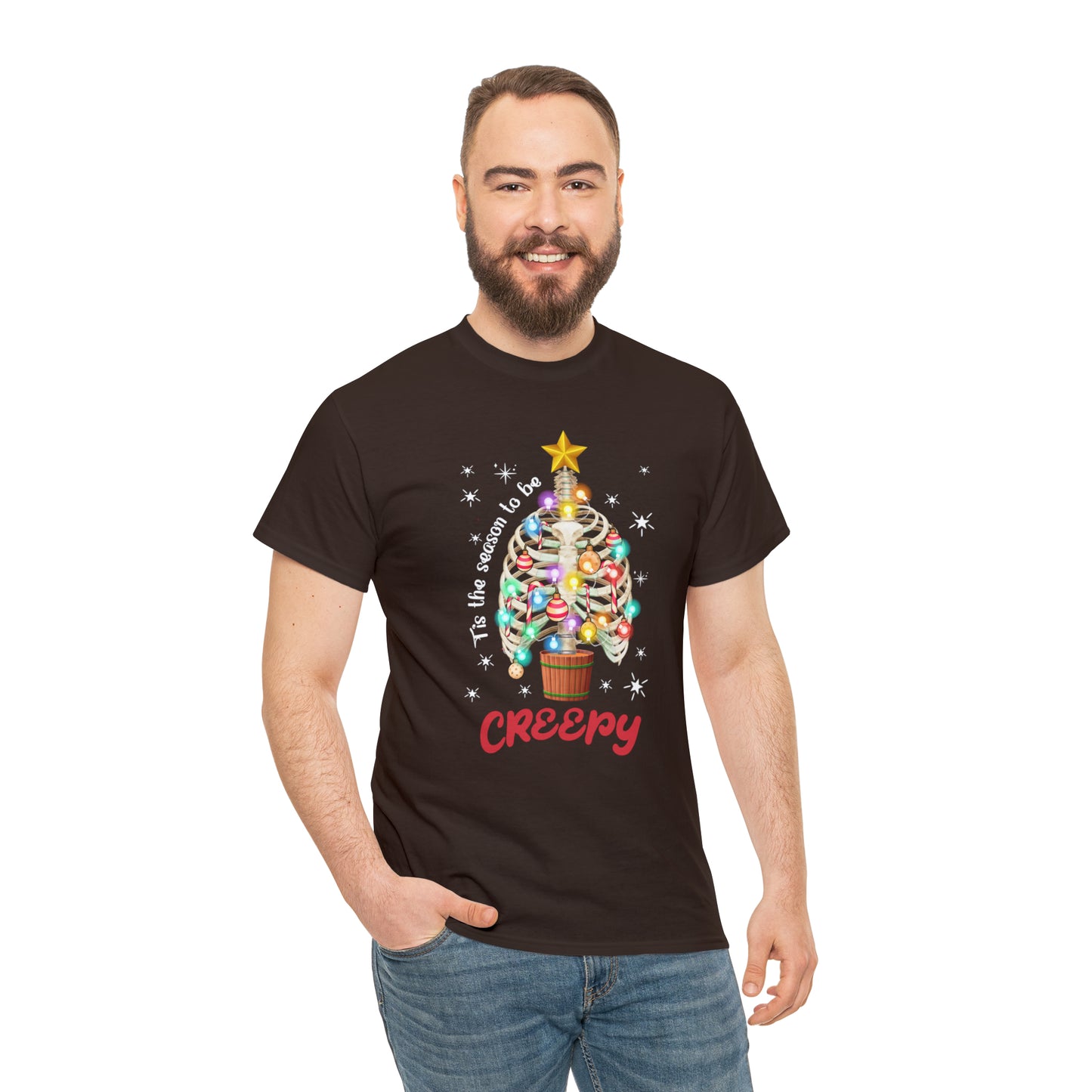 Tis The Season to be Creepy Christmas Short Sleeve Tee