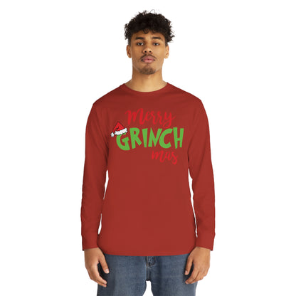 Merry Grinchmas Christmas Long Sleeve T-Shirt
