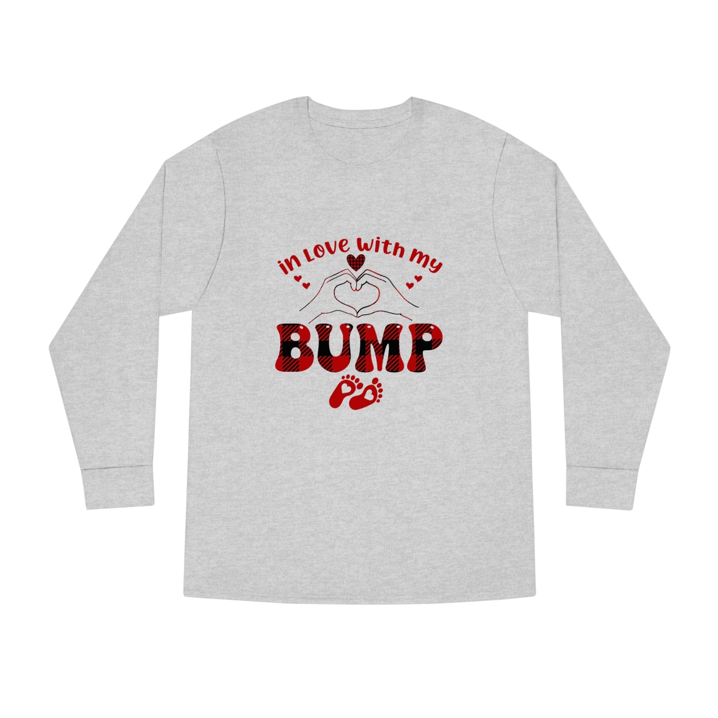 In Love With My Bump Valentine Long Sleeve T-shirt