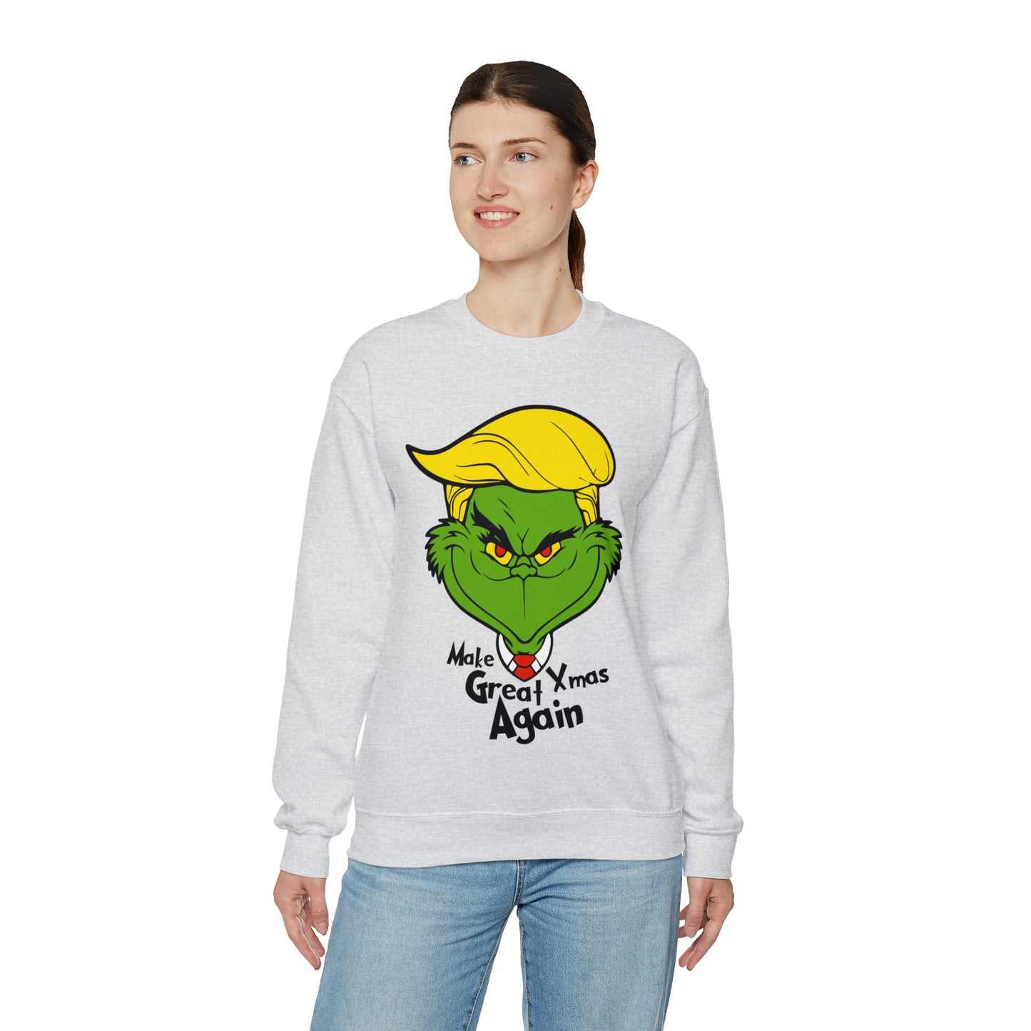Make Xmas Great Again Grinch Christmas Sweatshirt