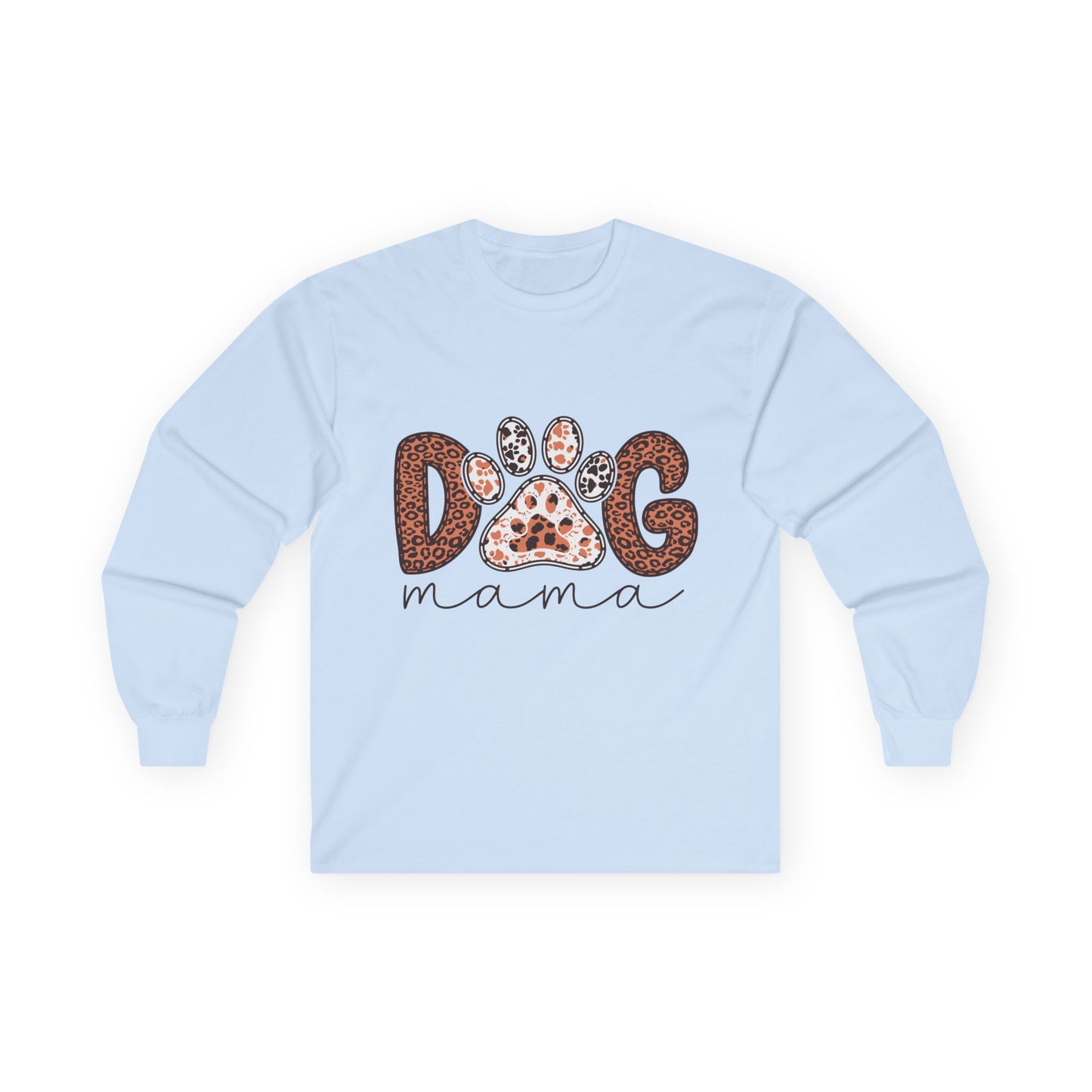 Dog Mama Paw Long Sleeve T-shirt
