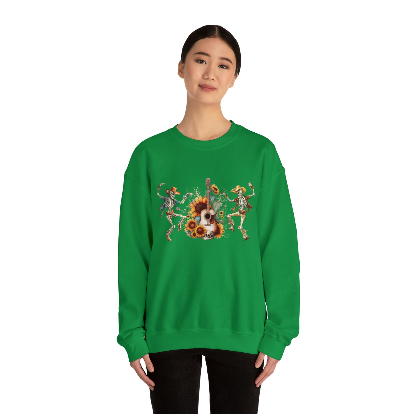 Western Dancing Skeletons Sweatshirt