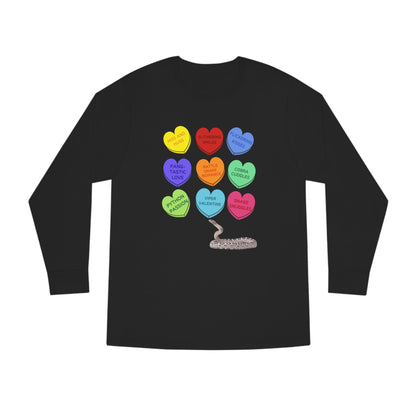 Snake Sweethearts Valentine Long Sleeve T-shirt