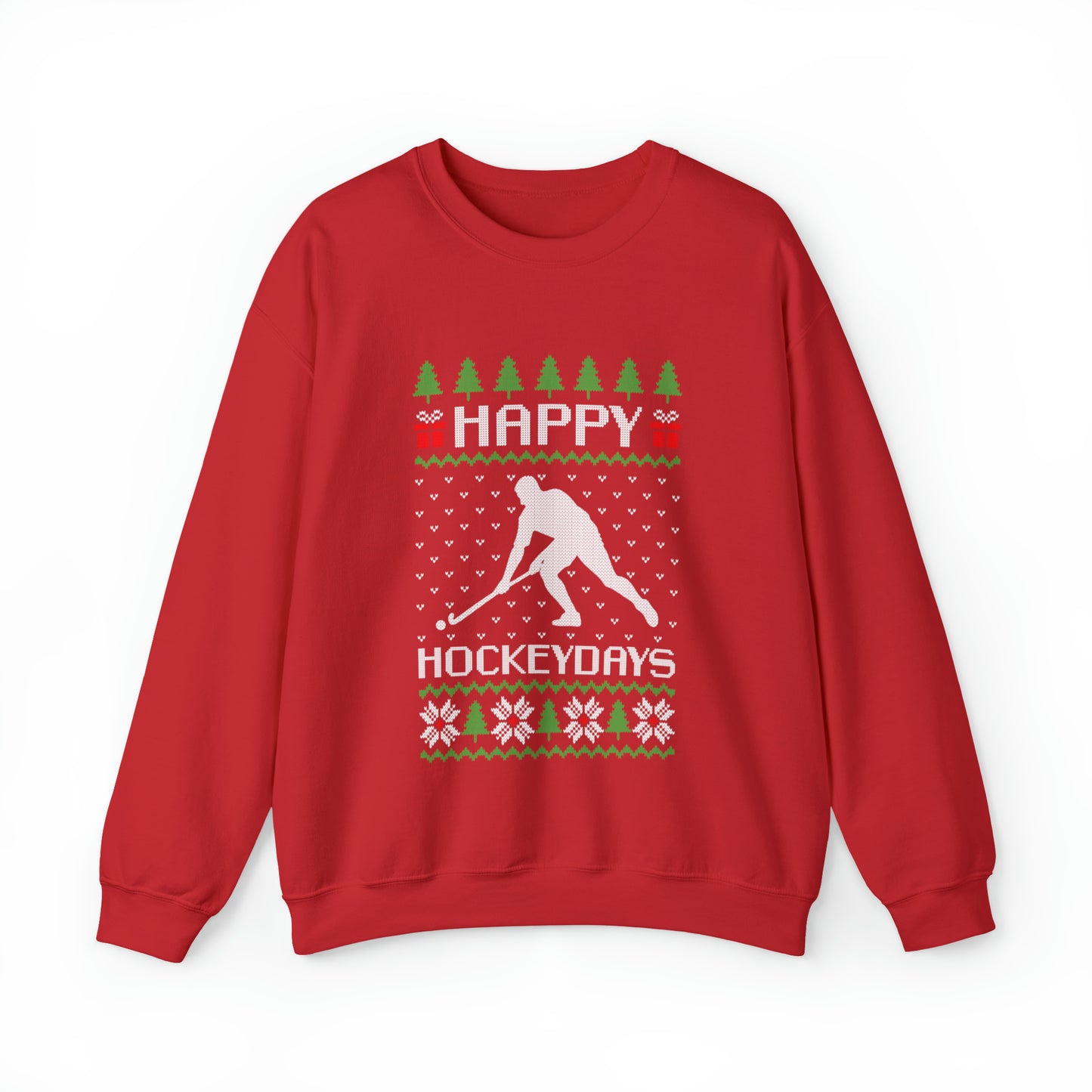 Happy Hockeydays Christmas Ugly Sweater Sweatshirt