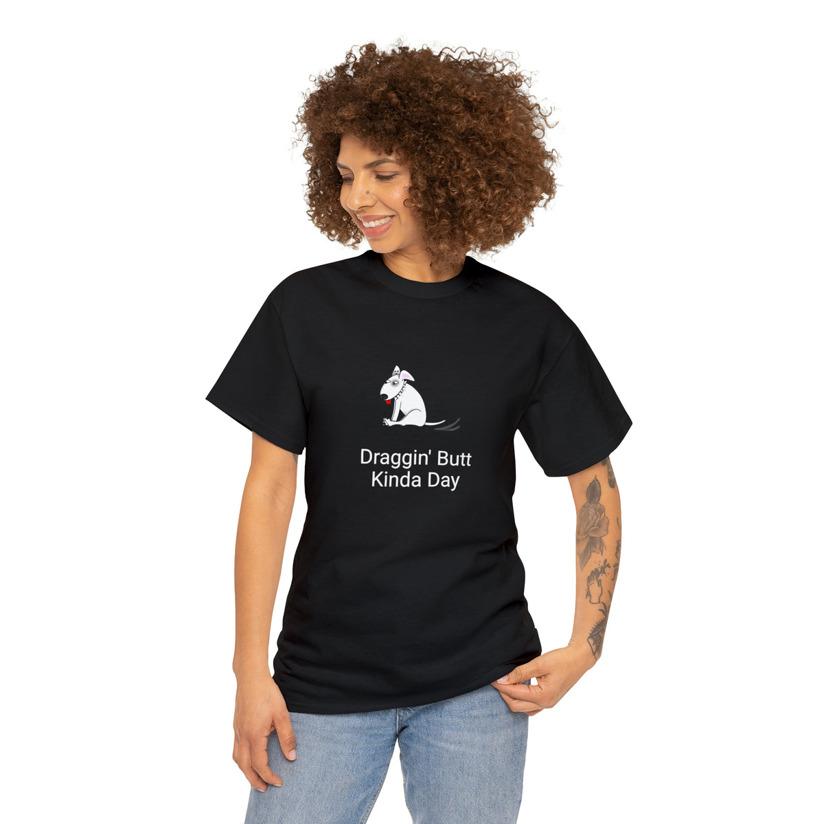 Draggin Butt Kinda Day Unisex Heavy Cotton Tee