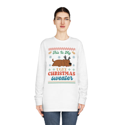 Labrador This is My Ugly Christmas Sweater Long Sleeve Tee