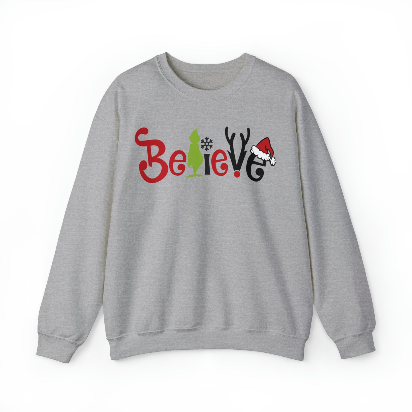 Believe Grinch Christmas Sweatshirt