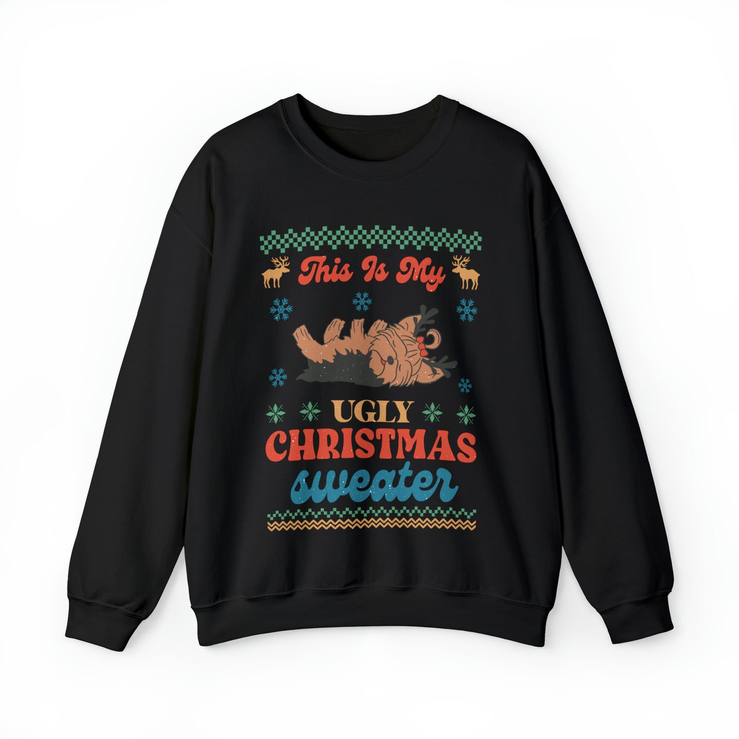 Yorkshire Terrier Yorkie This is My Ugly Christmas Sweater Sweatshirt