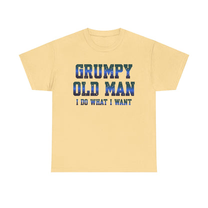 Grumpy Old Man I Do What I Want Short Sleeve Tee