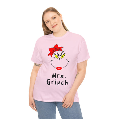 Mrs Grinch Christmas Short Sleeve Tee