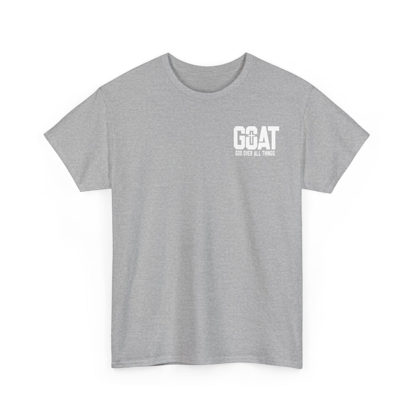 GOAT God Over All Things Short Sleeve Tshirt
