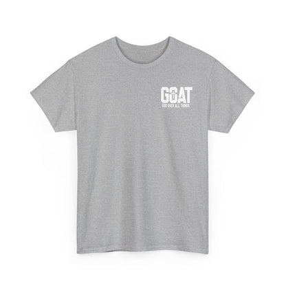 GOAT God Over All Things Short Sleeve Tshirt