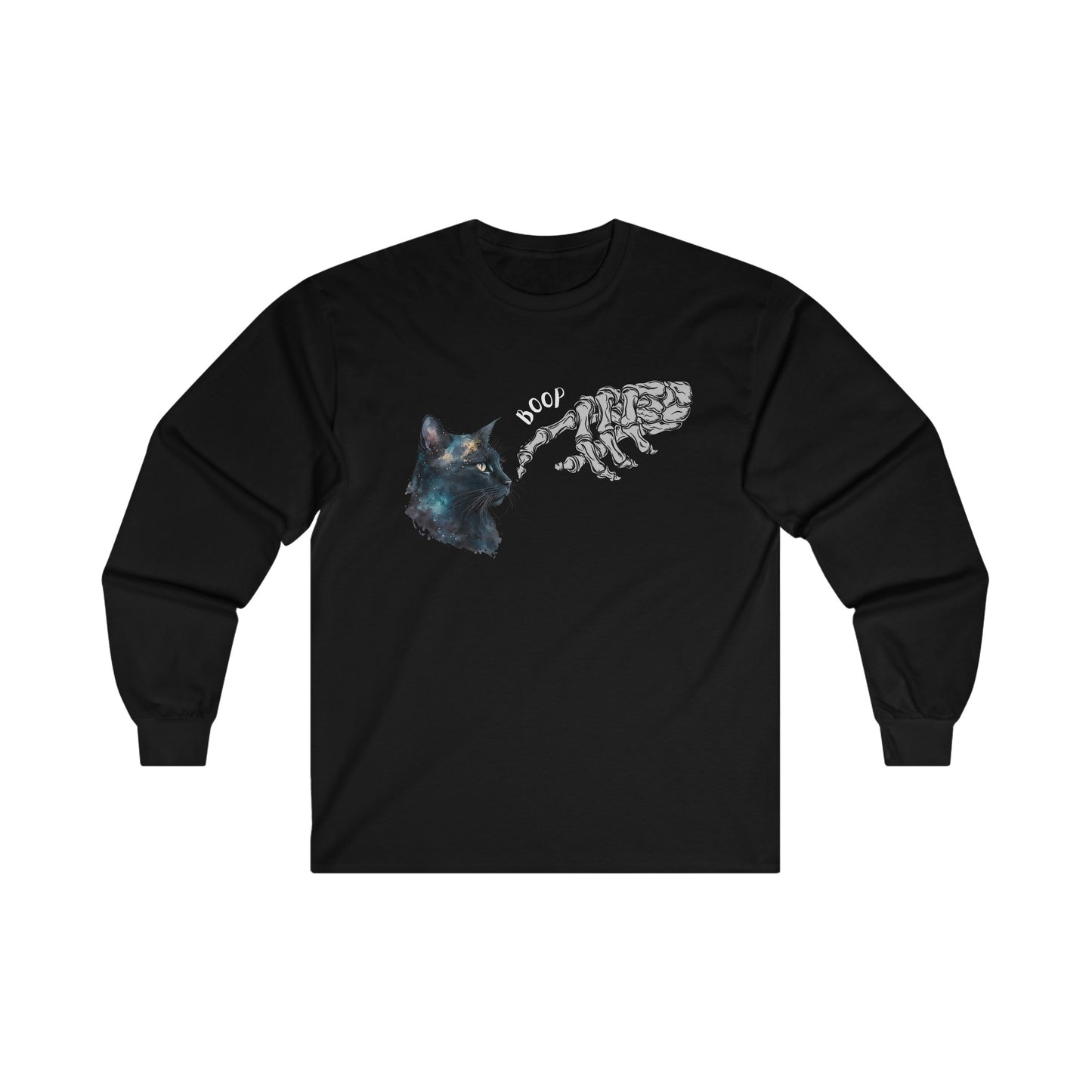 Boop The Cat Design 2 Halloween Long Sleeve T-shirt