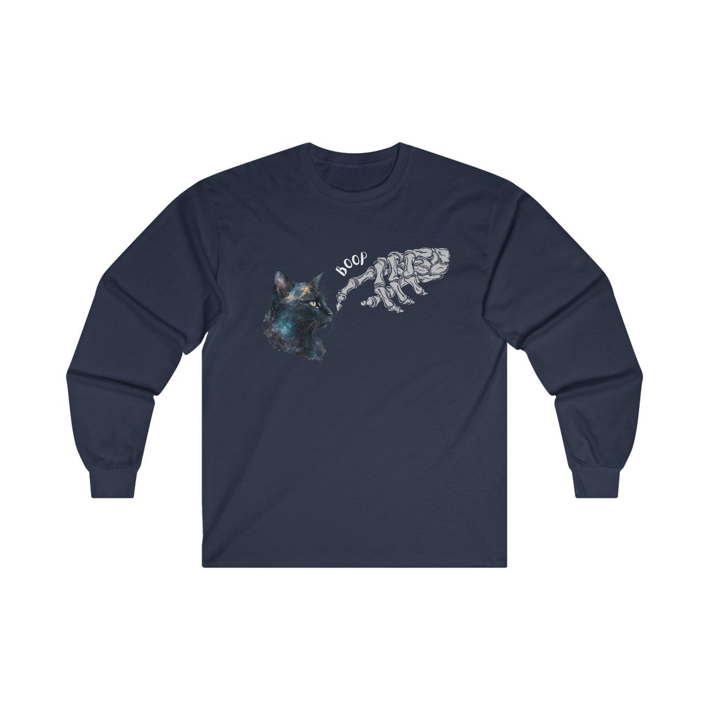 Boop The Cat Design 2 Halloween Long Sleeve T-shirt