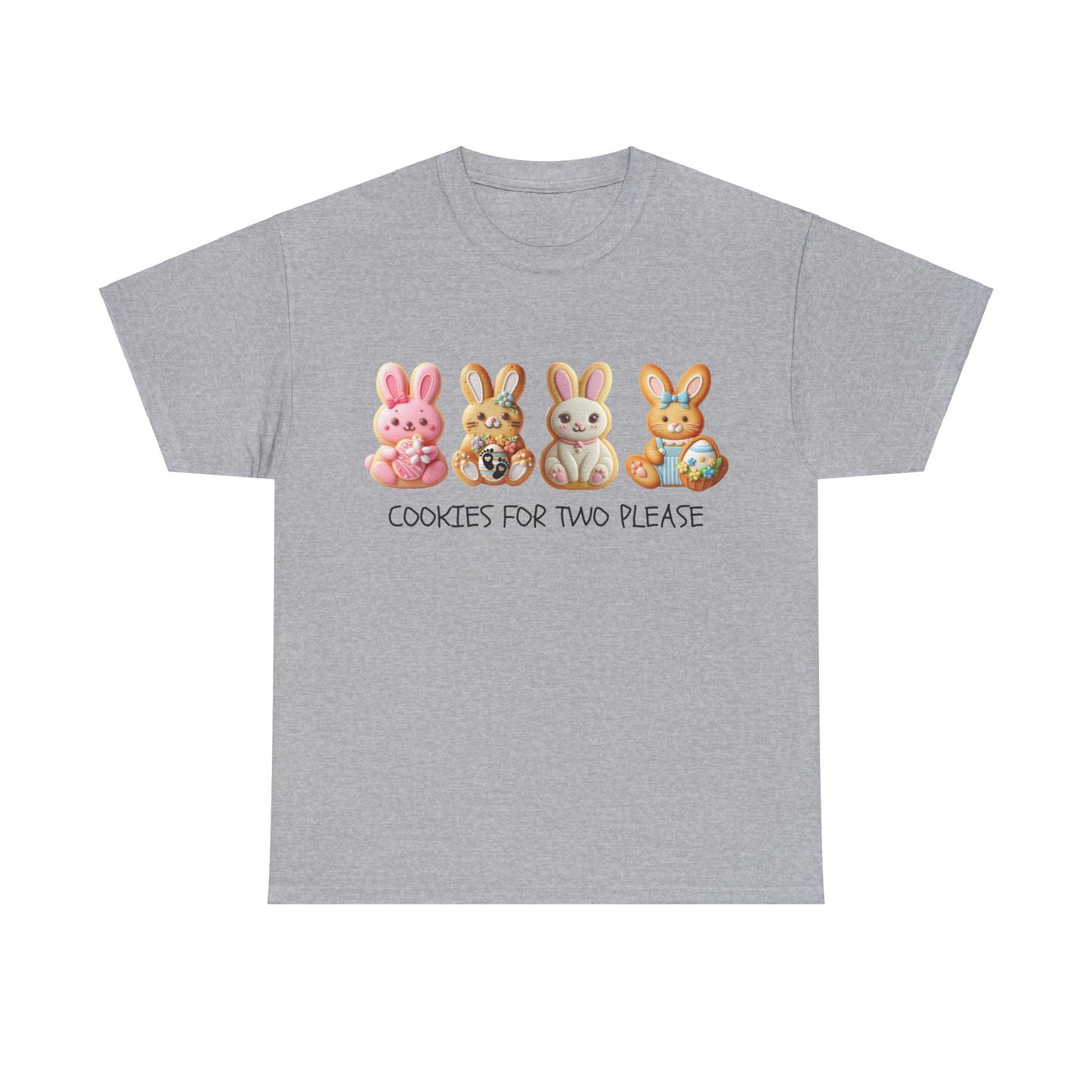 Easter Cookies For Two Pregnancy Short Sleeve Tee