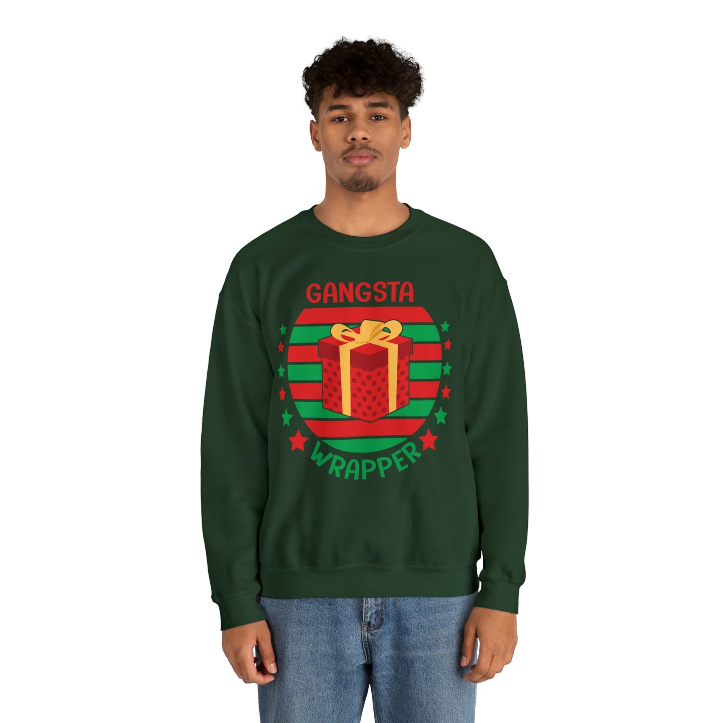 Gangsta Wrapper Christmas Sweatshirt