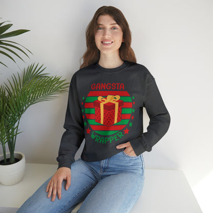 Gangsta Wrapper Christmas Sweatshirt