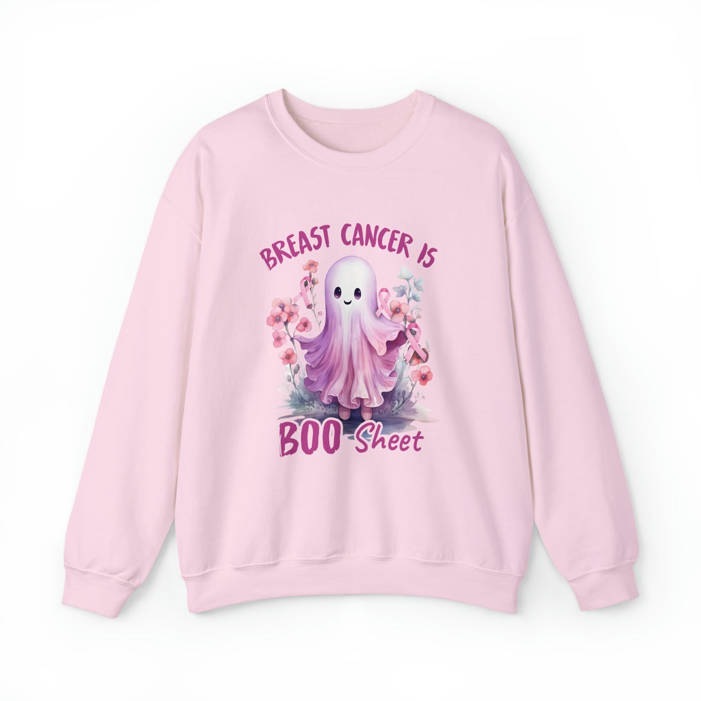 Breast Cancer Is Boo Sheet Halloween Sweatshirt