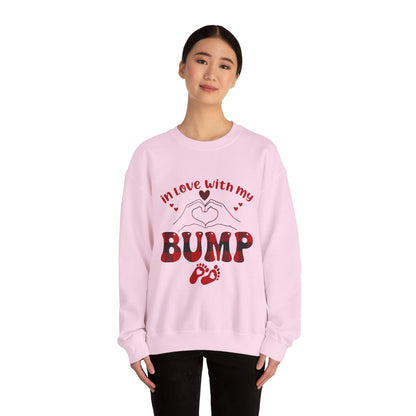 In Love With My Bump Valentine Sweatshirt