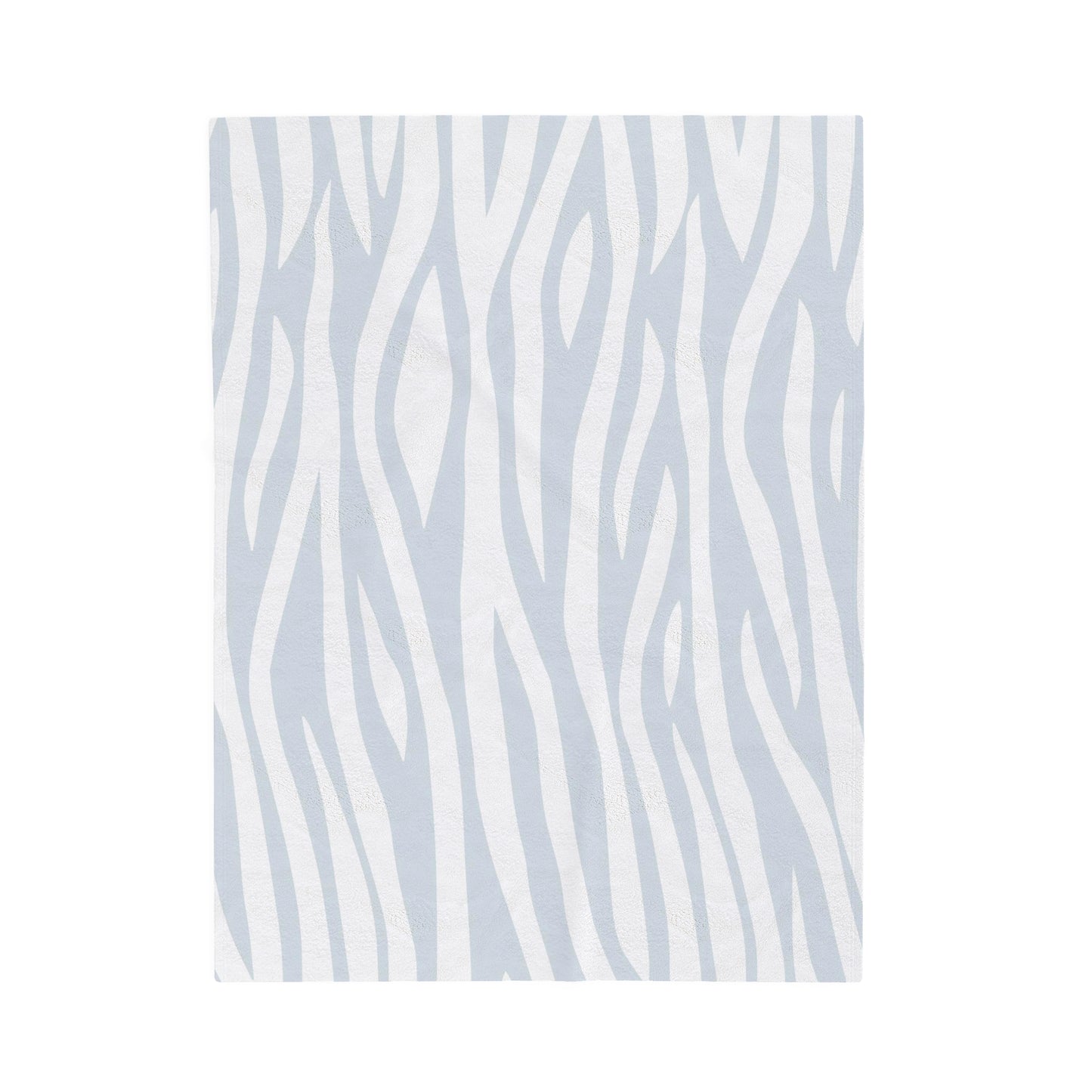 Grey Zebra Pattern Blanket