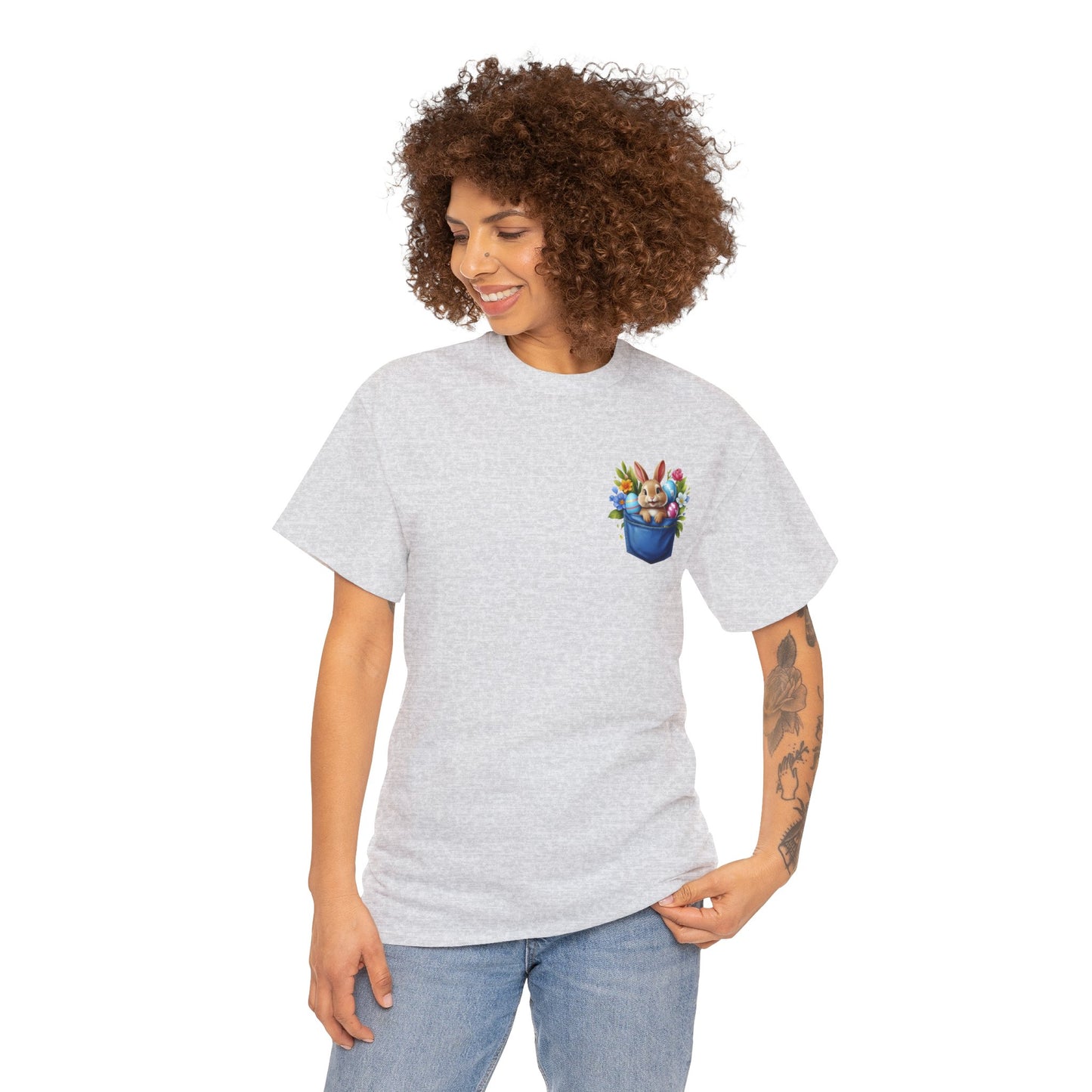 Easter Bunny Pocket Short Sleeve Tee