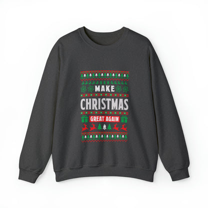 Make Christmas Great Again Christmas Ugly Sweater Sweatshirt