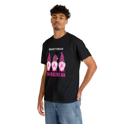 Breast Cancer Awareness Gnomes Short Sleeve Tee