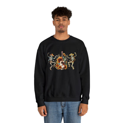 Western Dancing Skeletons Sweatshirt