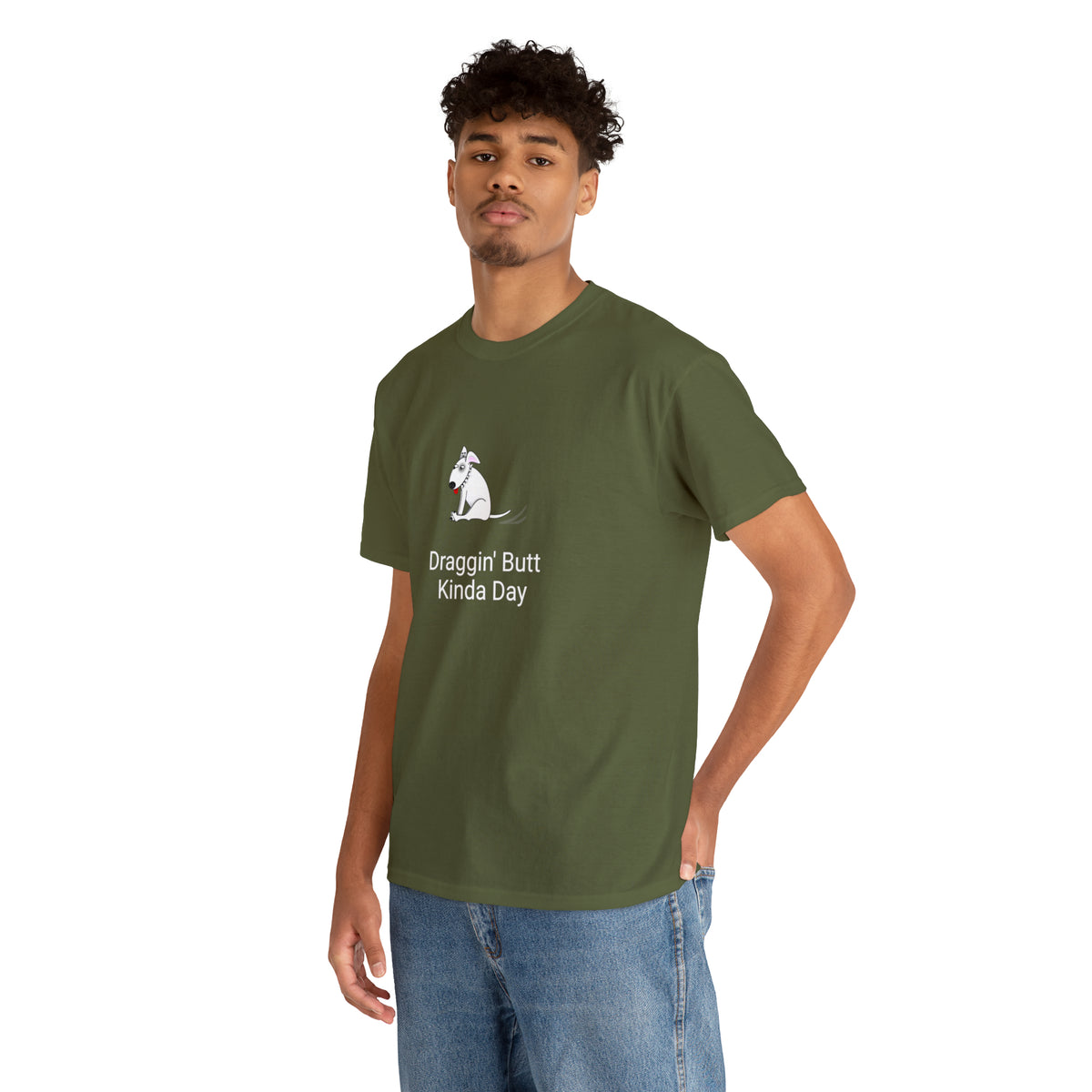 Draggin Butt Kinda Day Unisex Heavy Cotton Tee
