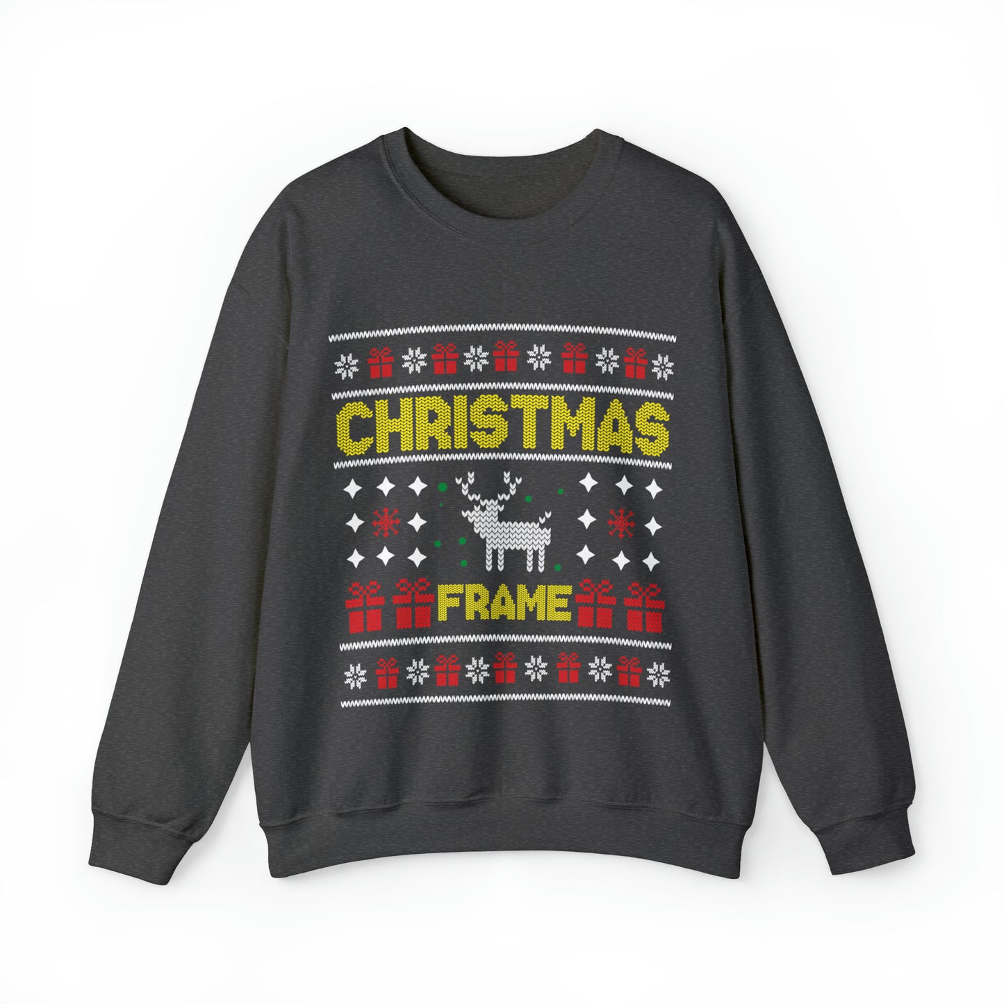 Christmas Frame Ugly Sweater Sweatshirt