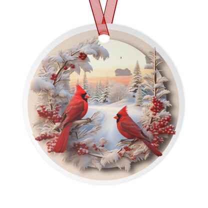 Cardinals 4 Ornament