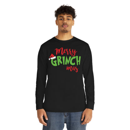 Merry Grinchmas Christmas Long Sleeve T-Shirt