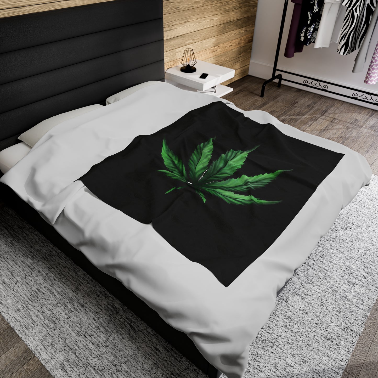 Marijuana Leaf Blanket