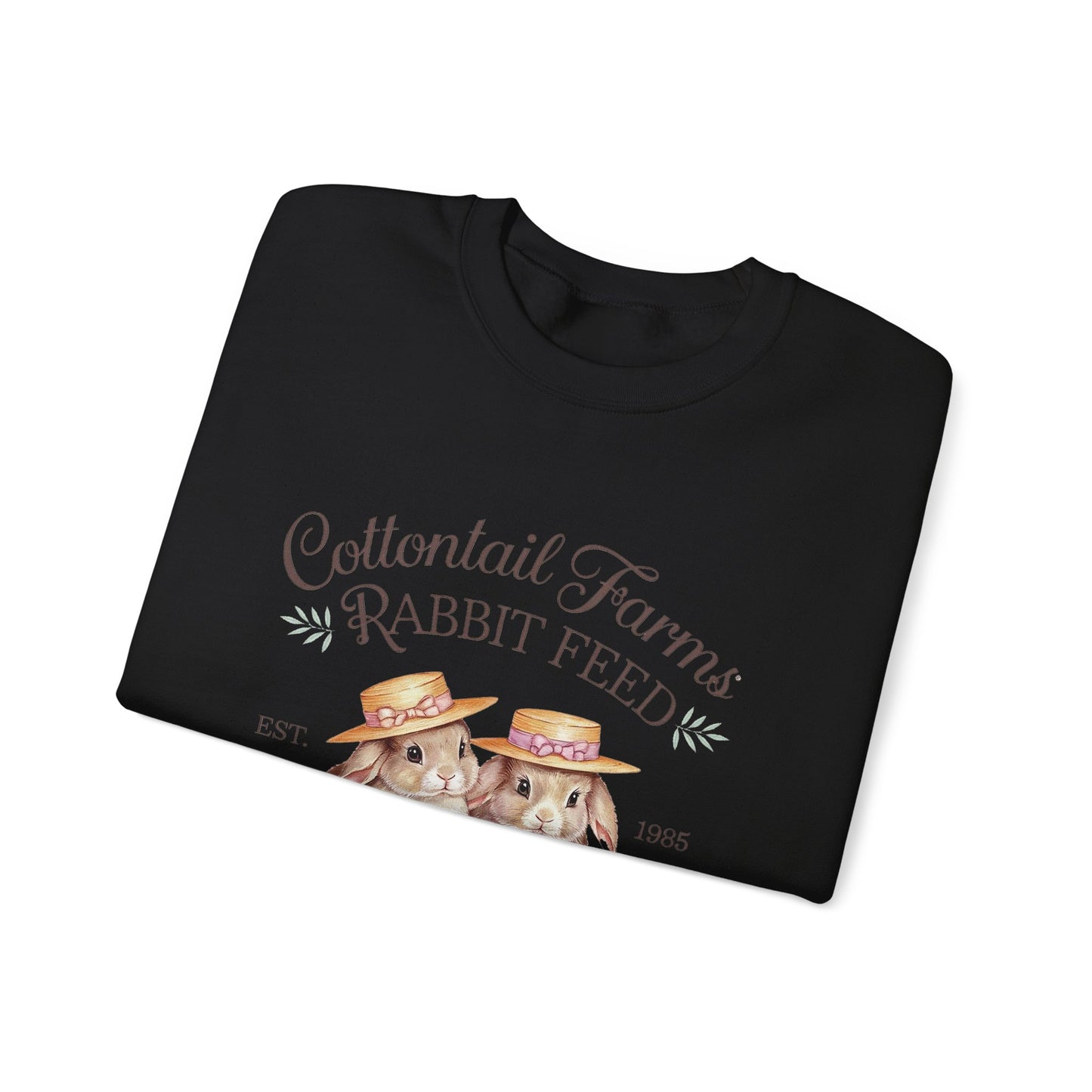 Easter Cottontail Farms Rabbit Feed Sweatshirt