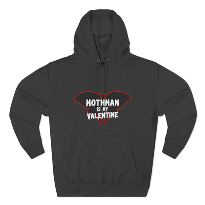 Mothman is My Valentine Pullover Hoodie