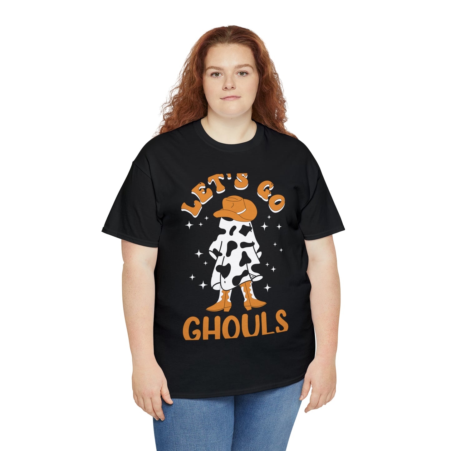 Western Let's Go Ghouls Halloween Short Sleeve Tee