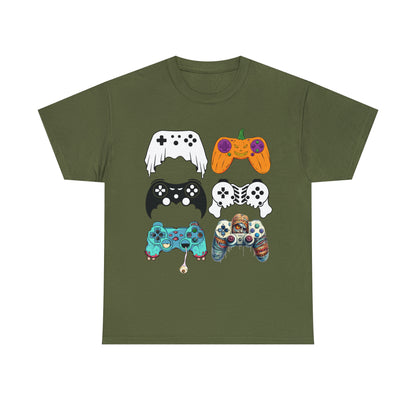 Game Controller Halloween Short Sleeve Tee