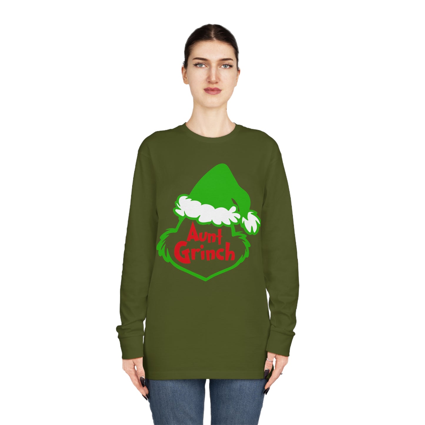 Aunt Grinch Christmas Long Sleeve T-Shirt