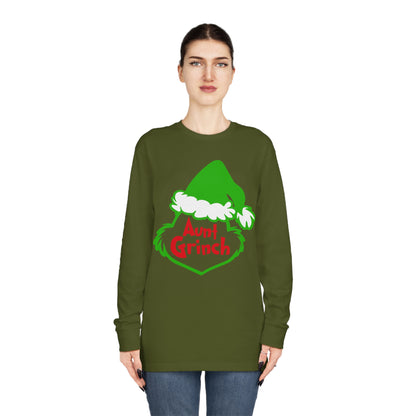 Aunt Grinch Christmas Long Sleeve T-Shirt