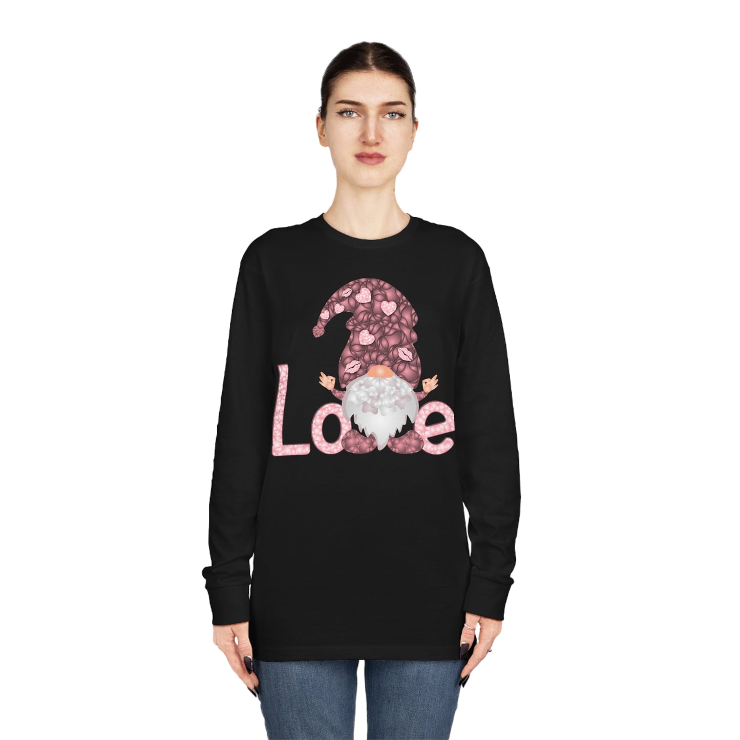 Love Gnome Valentine Long Sleeve T-shirt