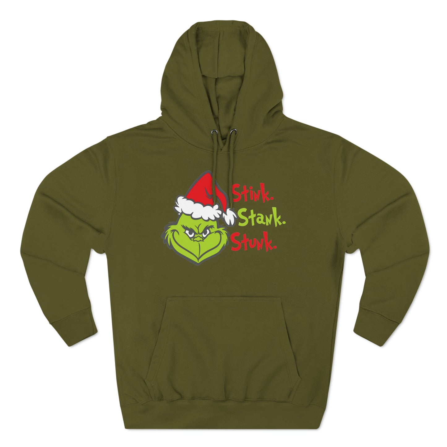 Grinch Stink Stank Stunk Christmas Pullover Hoodie