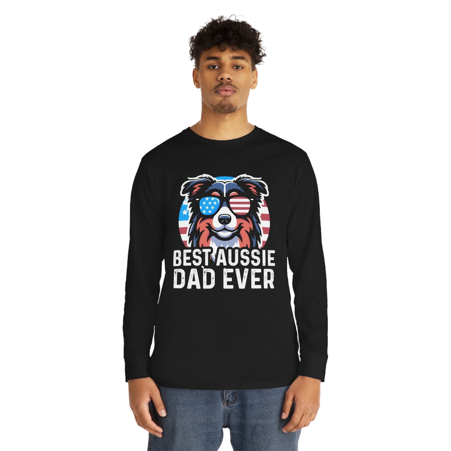 Best Aussie Dad Ever Long Sleeve T-shirt