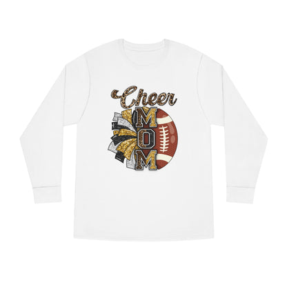 Football Cheer Mom Long Sleeve Tee