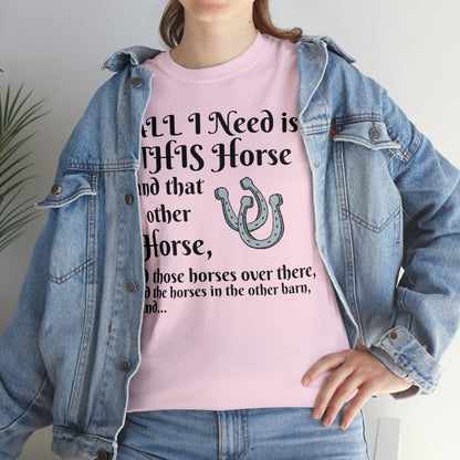 All the horses shirt Unisex Heavy Cotton Tee