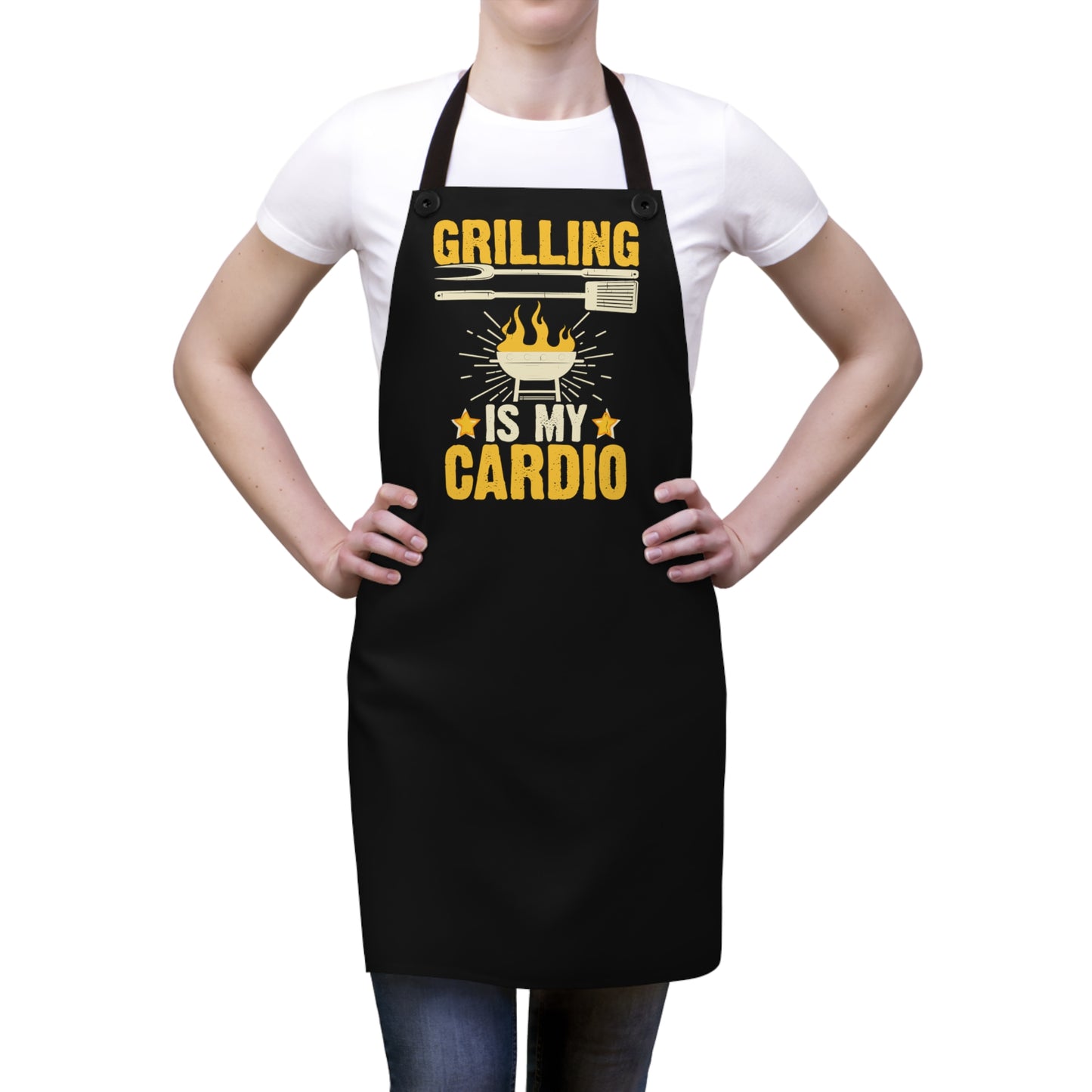 Grilling Is My Cardio Apron