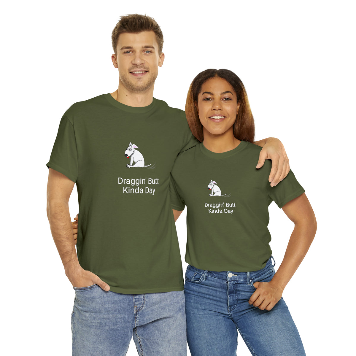 Draggin Butt Kinda Day Unisex Heavy Cotton Tee