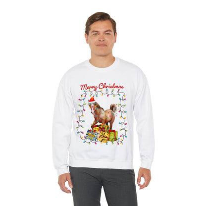 Merry Christmas Horse Christmas Sweatshirt