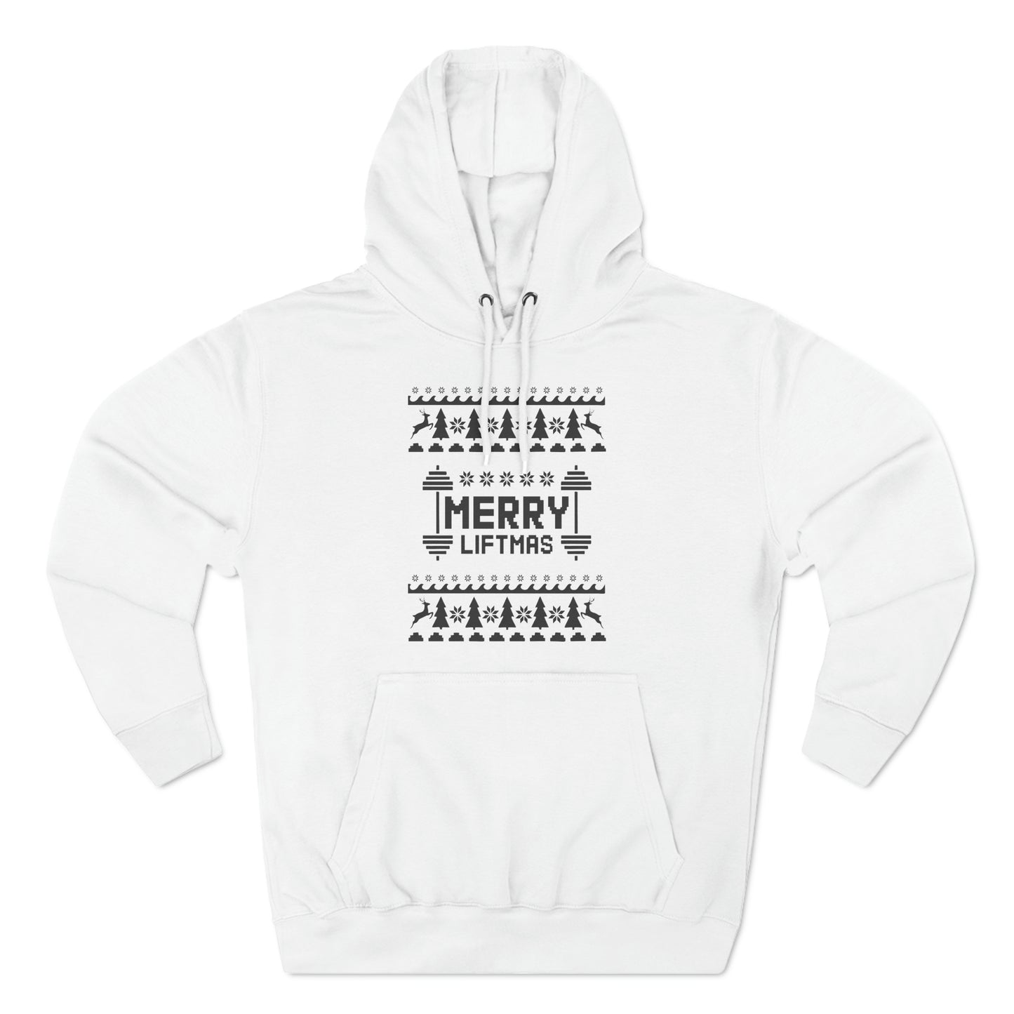Merry Liftmas Christmas Ugly Sweater Pullover Hoodie