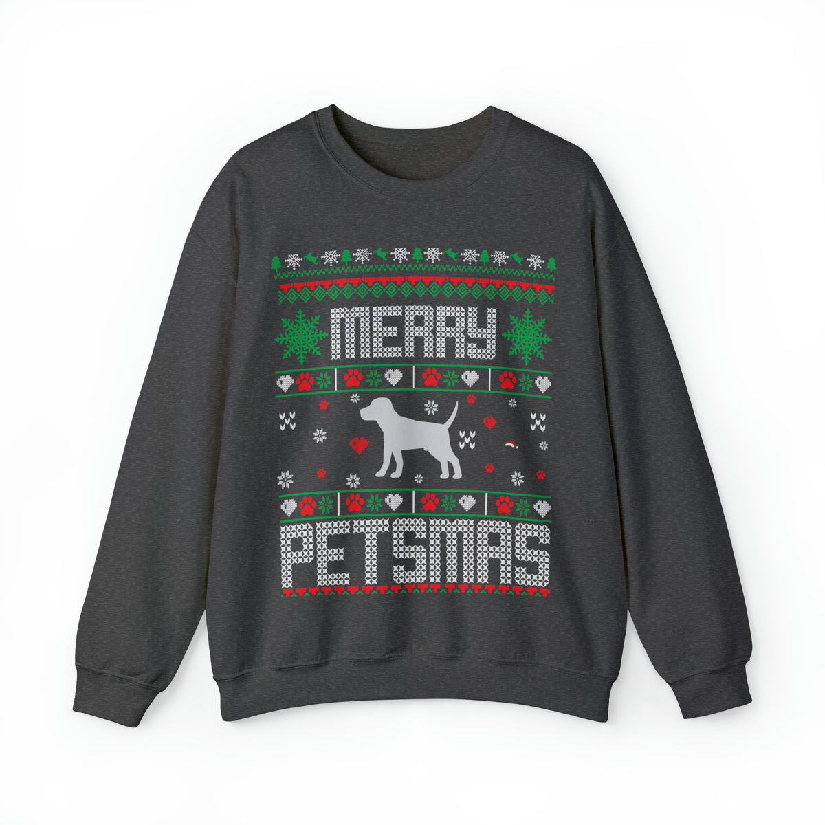 Merry Petsmas Christmas Ugly Sweater Sweatshirt