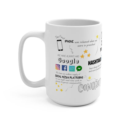 2024 Graduation Fun Facts Mug,15oz